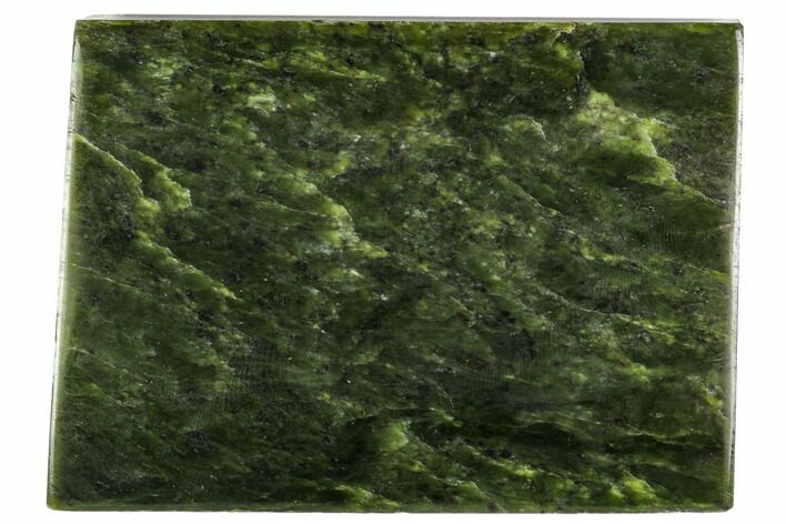 Polished Canadian Jade (Nephrite) Slab - British Colombia #112741